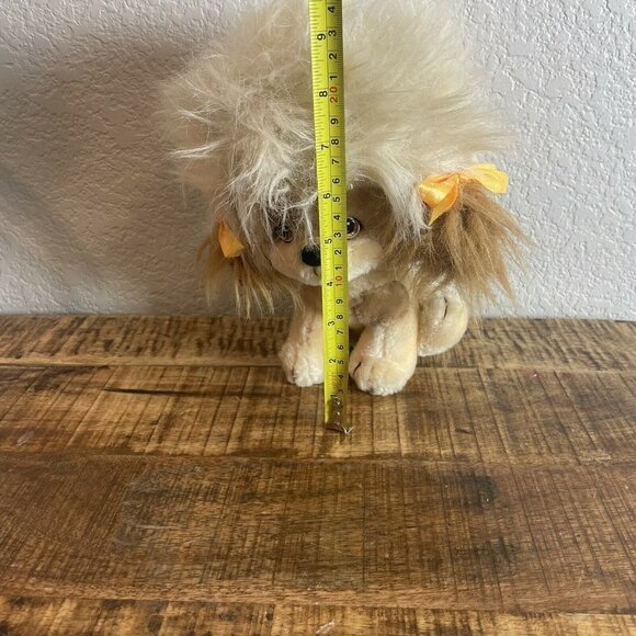 Vintage Plush Puffy Lion Dog Puppy Special Effects 1985 Fluffy 1980s Rare HTF - Picture 3 of 7